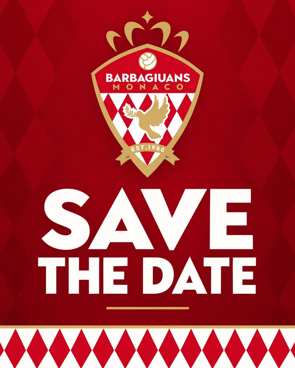 Save the date – Barbagiuans Monaco